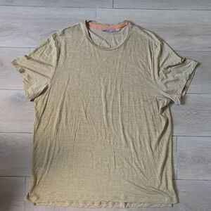 Icebreaker Cool-Lite Golden Brown Short Sleeve Shirt Sz  XXL